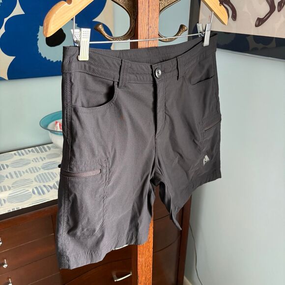 Women's Eddie Bauer First Ascent Guide Pro Hiking Shorts in Black size 8 - Picture 5 of 10